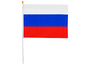 Флаг России без герб на палке 40*60 CM