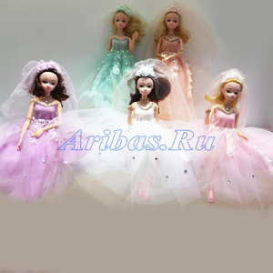Кукла невеста ABCDEF (6  в 1)