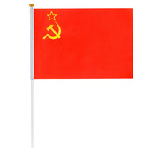 флаг CCCP на палке 40*60 CM
